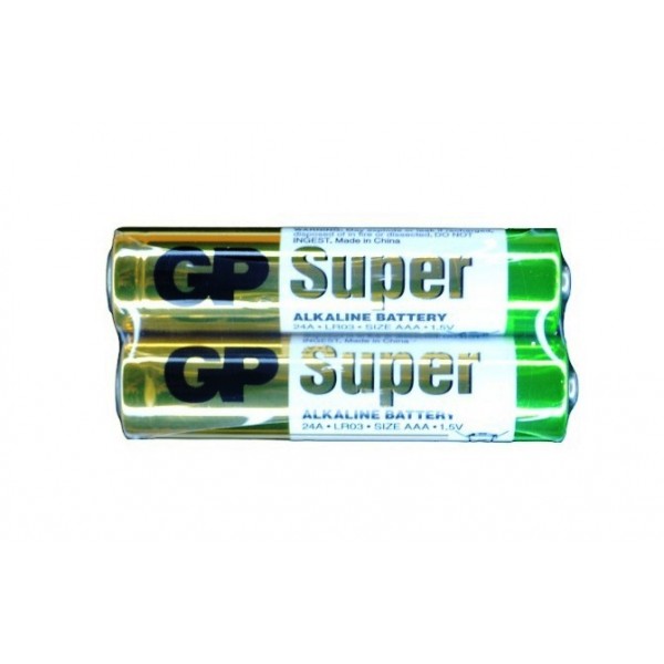 Батарейка ААА, GP Super, лужна, alkaline, LR3, 1,5V, 4шт/уп